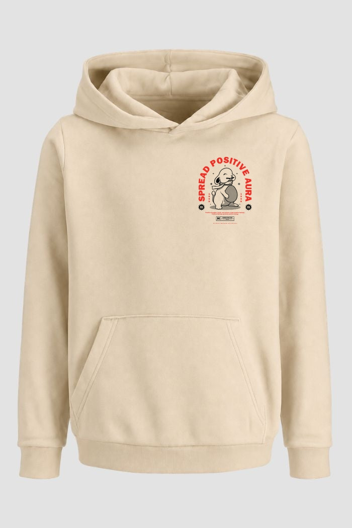 Moletom Canguru Streetwear Unissex Com Capuz | Spread Positive Aura Est.338-337