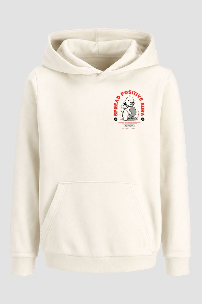 Moletom Canguru Streetwear Unissex Com Capuz | Spread Positive Aura Est.338-337