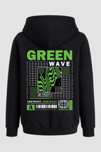 Moletom Canguru Streetwear Unissex Com Capuz | Green Wave Est.340-339