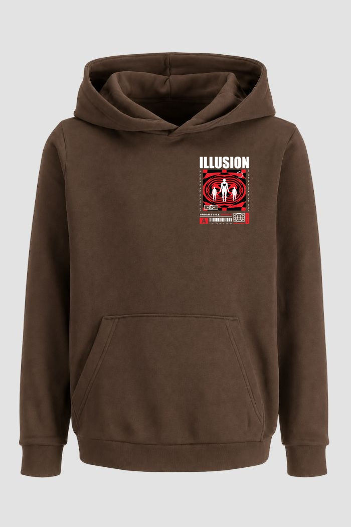 Moletom Canguru Streetwear Unissex Com Capuz | Illusion Urban Style Est.342-341