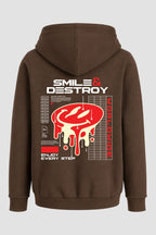 Moletom Canguru Streetwear Unissex Com Capuz | Smile and Destroy Est.344-343