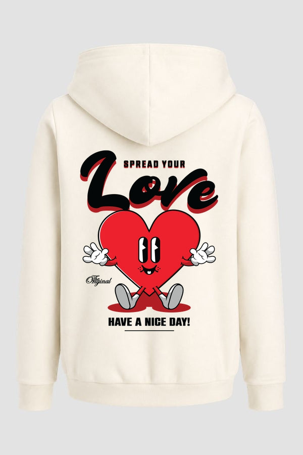 Moletom Canguru Streetwear Unissex Com Capuz | Spread Your Love Est.348-347