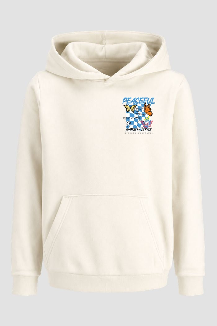 Moletom Canguru Streetwear Unissex Com Capuz | Pacefull Butterfly Est.352-351