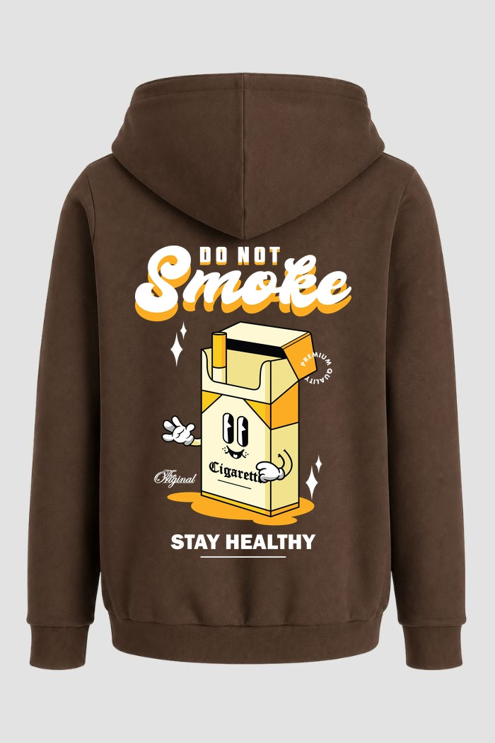 Moletom Canguru Streetwear Unissex Com Capuz | Do Not Smoke Est.356-355