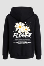 Moletom Canguru Streetwear Unissex Com Capuz | Flower Street Est.357-358