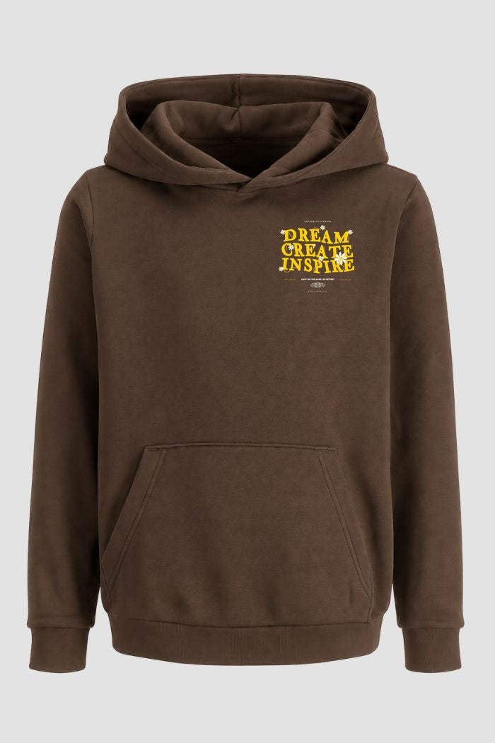 Moletom Canguru Streetwear Unissex Com Capuz | Dream Create Inspire Est.359-360