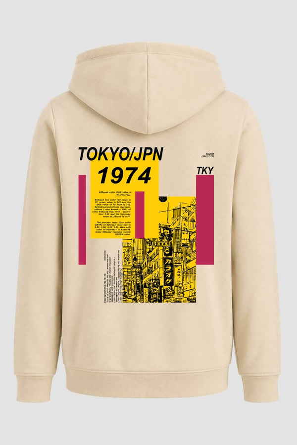 Moletom Canguru Streetwear Unissex Com Capuz | Tokyo Japan 1974 Est.363-364