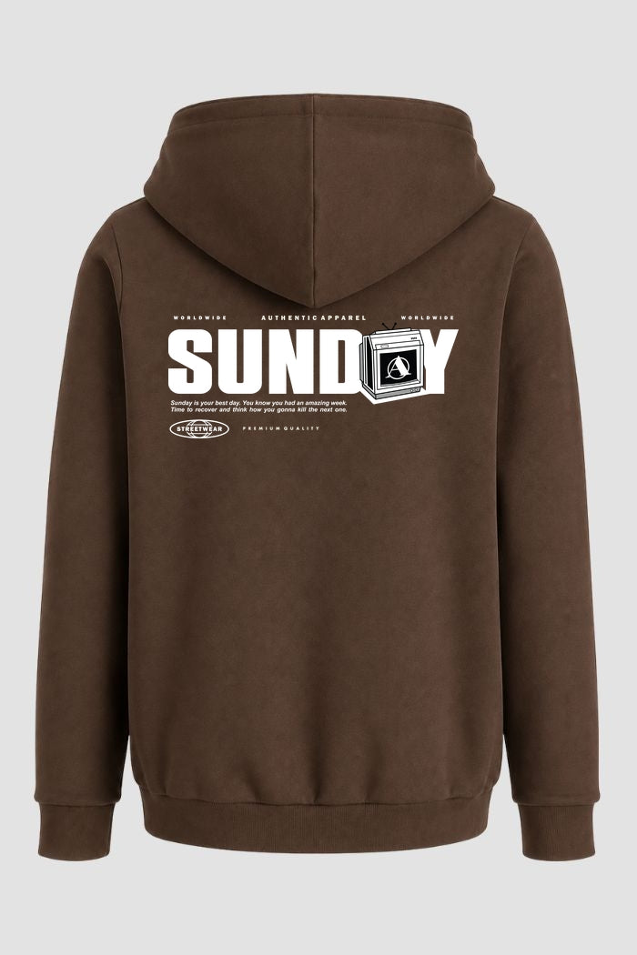 Moletom Canguru Streetwear Unissex Com Capuz | Sunday Worldwide EST. 367-368