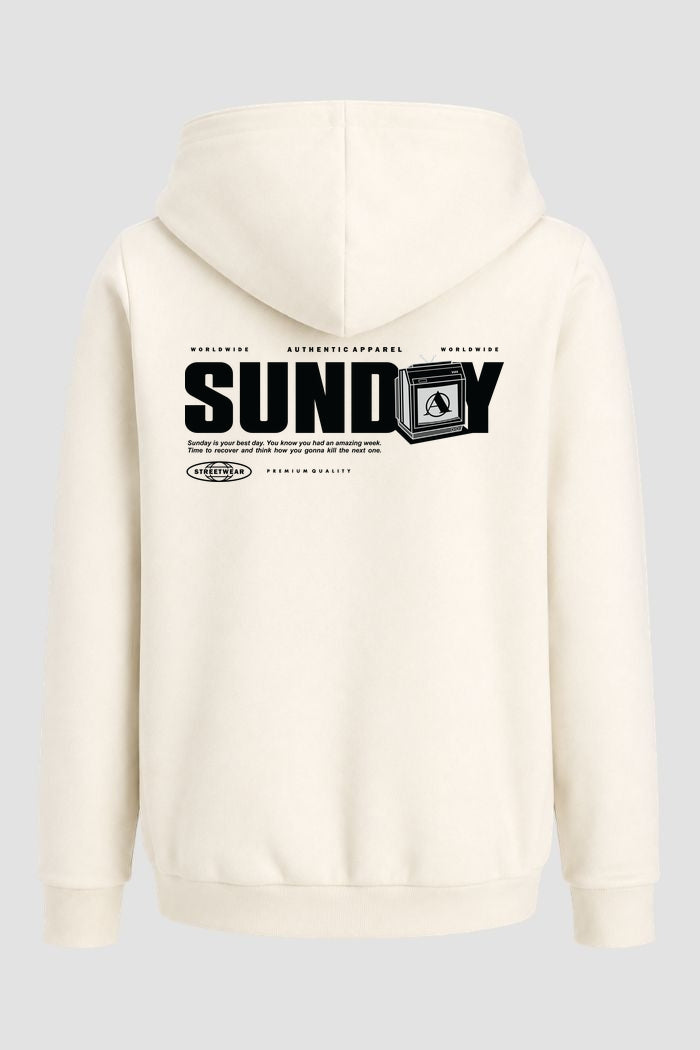 Moletom Canguru Streetwear Unissex Com Capuz | Sunday Worldwide EST. 367-368