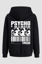 Moletom Canguru Streetwear Unissex Com Capuz | Psycho Est.369-368