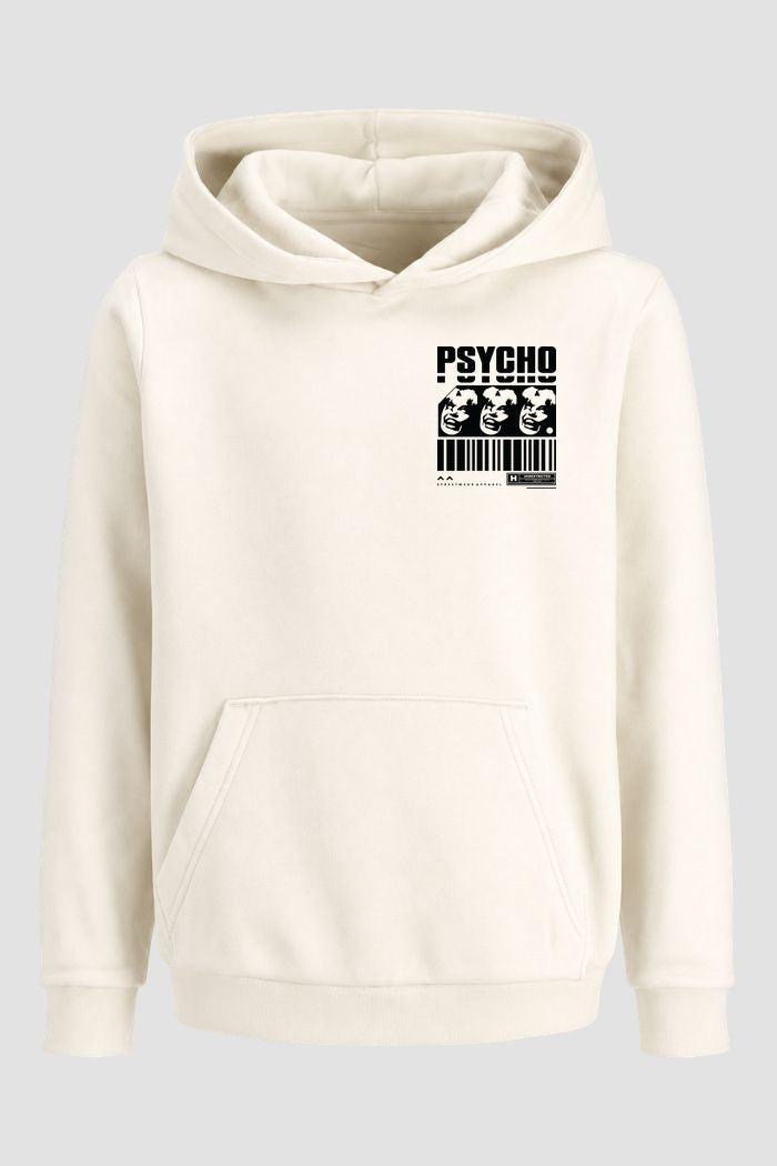 Moletom Canguru Streetwear Unissex Com Capuz | Psycho Est.369-368