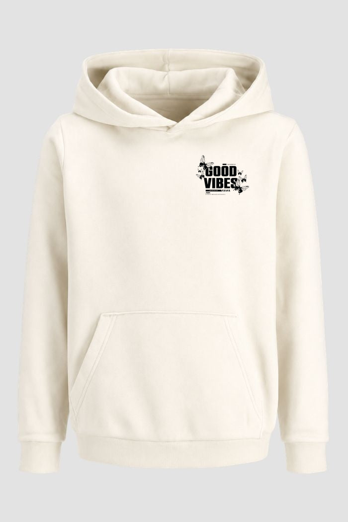 Moletom Canguru Streetwear Unissex Com Capuz | Good Vibes Est.371-372
