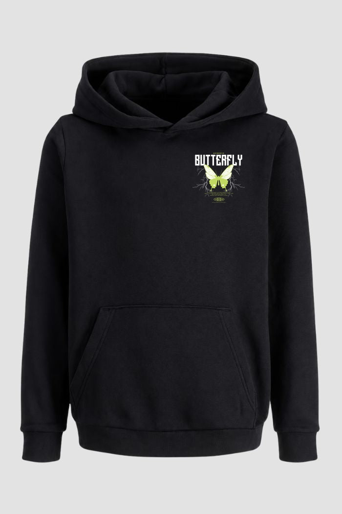 Moletom Canguru Streetwear Unissex Com Capuz | Butterfly Green Est. 373-374