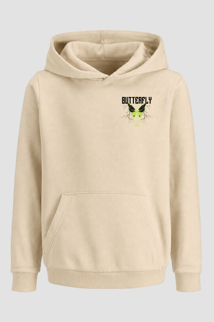 Moletom Canguru Streetwear Unissex Com Capuz | Butterfly Green Est. 373-374