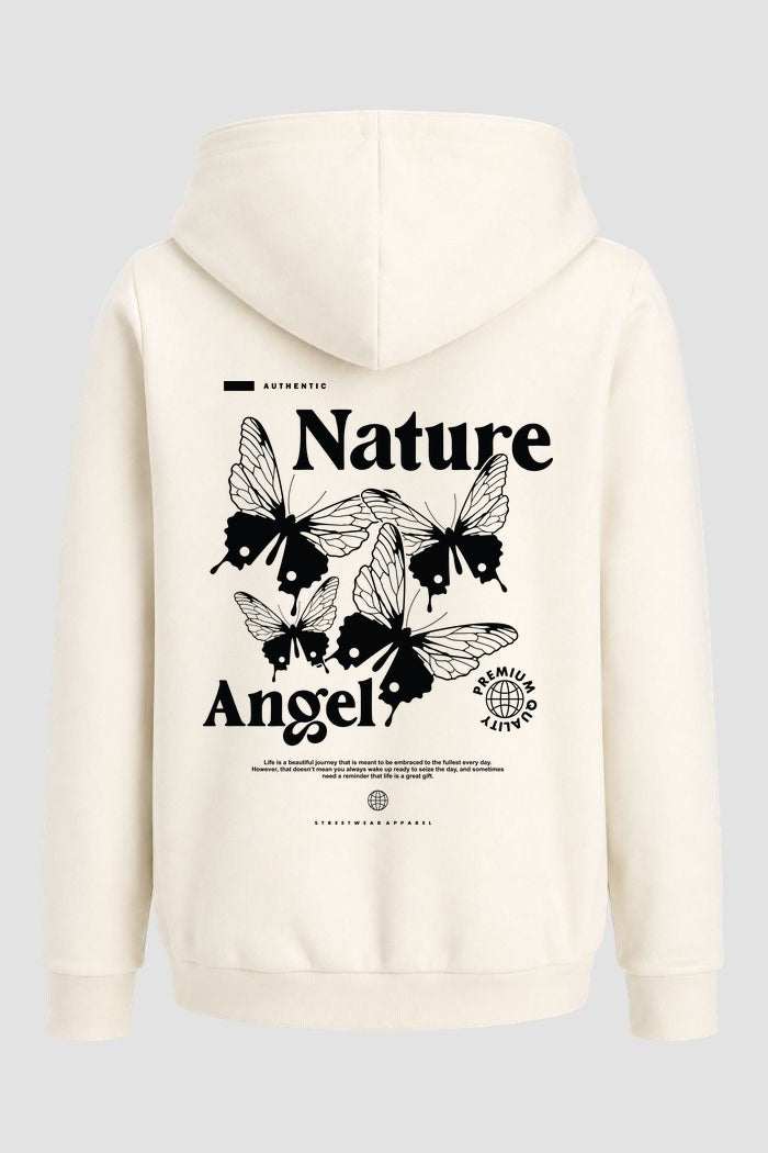 Moletom Canguru Streetwear Unissex Com Capuz | Nature Angel Est.375-376