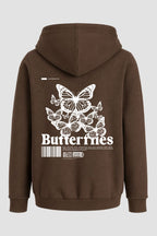 Moletom Canguru Streetwear Unissex Com Capuz | Butterflies Est.377-378