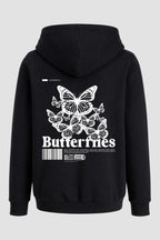 Moletom Canguru Streetwear Unissex Com Capuz | Butterflies Est.377-378