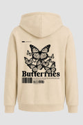 Moletom Canguru Streetwear Unissex Com Capuz | Butterflies Est.377-378