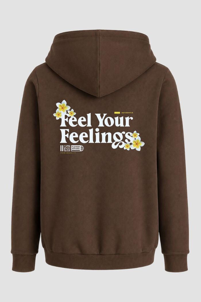 Moletom Canguru Streetwear Unissex Com Capuz | Feel Your Feellings Est. 380-379