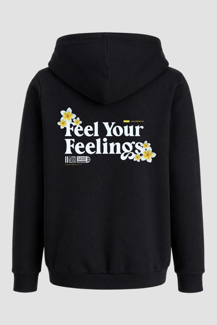 Moletom Canguru Streetwear Unissex Com Capuz | Feel Your Feellings Est. 380-379
