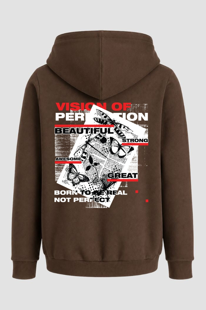 Moletom Canguru Streetwear Unissex Com Capuz | Vision Of Perfection Est. 382-381