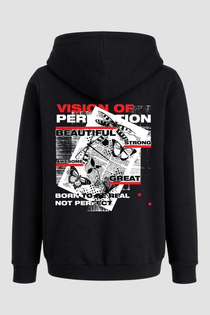 Moletom Canguru Streetwear Unissex Com Capuz | Vision Of Perfection Est. 382-381