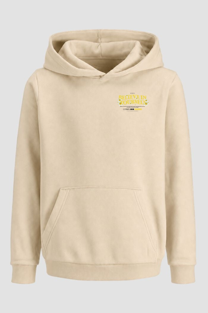 Moletom Canguru Streetwear Unissex Com Capuz | Believe In Yourself Est.384-383