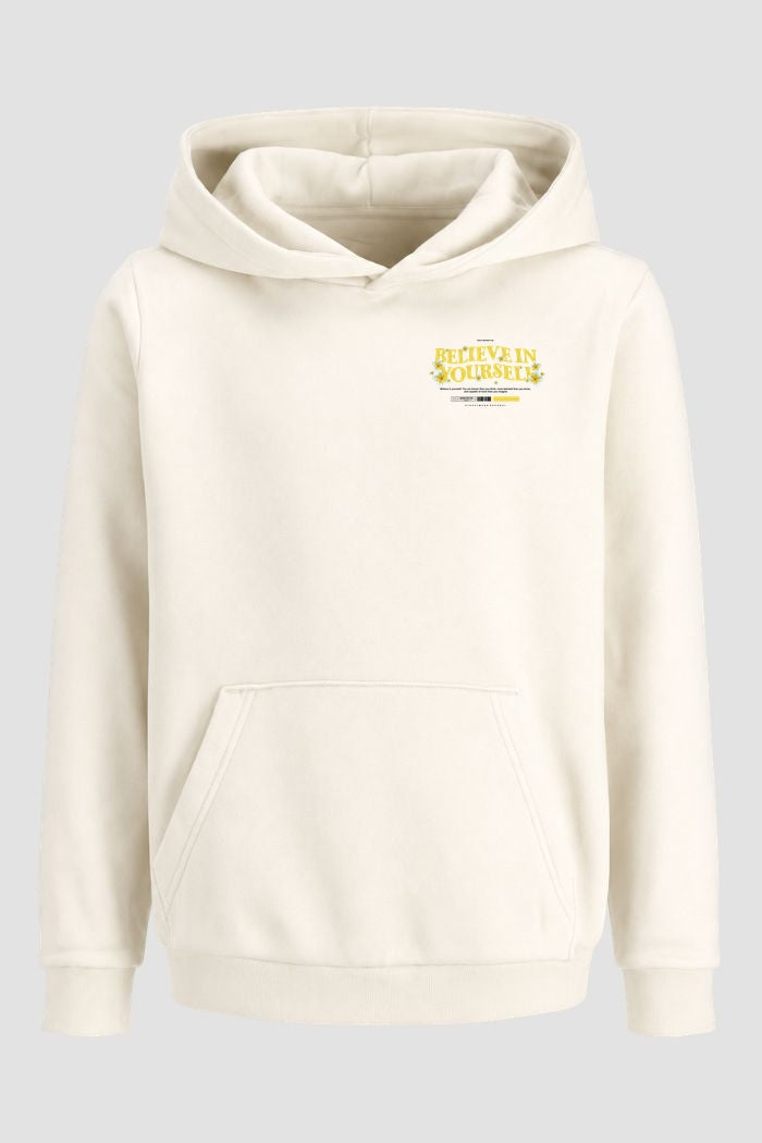 Moletom Canguru Streetwear Unissex Com Capuz | Believe In Yourself Est.384-383