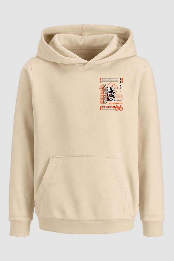 Moletom Canguru Streetwear Unissex Com Capuz | Euphoria 66 Est.385-386