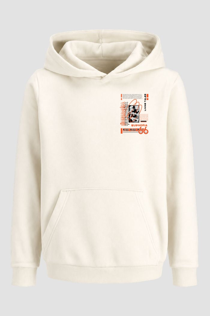 Moletom Canguru Streetwear Unissex Com Capuz | Euphoria 66 Est.385-386