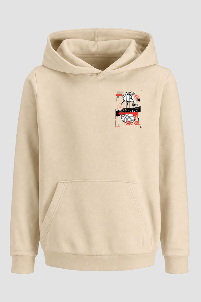 Moletom Canguru Streetwear Unissex Com Capuz | Mind Control Est. 389-390
