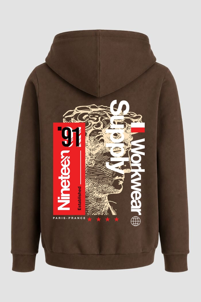 Moletom Canguru Streetwear Unissex Com Capuz | Workwear Supply Est.391-392