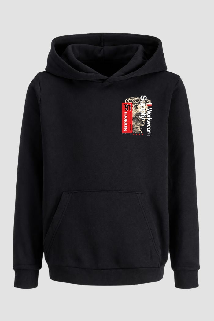 Moletom Canguru Streetwear Unissex Com Capuz | Workwear Supply Est.391-392