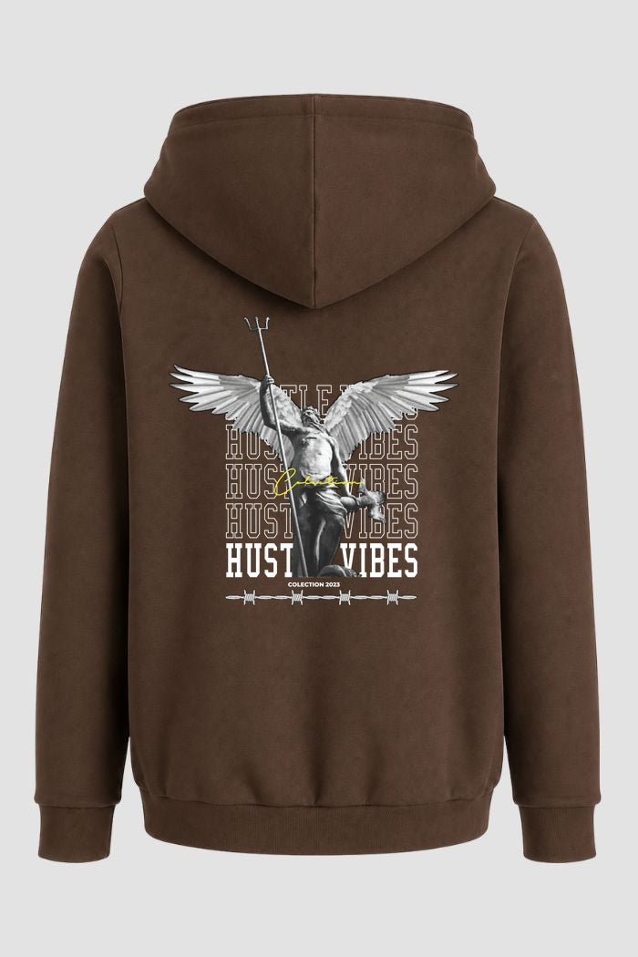 Moletom Canguru Streetwear Unissex Com Capuz | Hustle Vibes Est.395-396