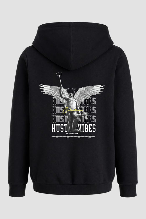 Moletom Canguru Streetwear Unissex Com Capuz | Hustle Vibes Est.395-396