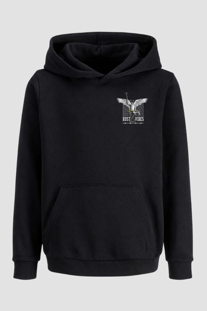 Moletom Canguru Streetwear Unissex Com Capuz | Hustle Vibes Est.395-396