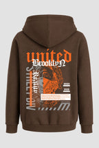 Moletom Canguru Streetwear Unissex Com Capuz | United Brooklyn Est.397-398