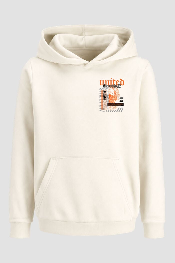 Moletom Canguru Streetwear Unissex Com Capuz | United Brooklyn Est.397-398