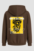 Moletom Canguru Streetwear Unissex Com Capuz | God of all Gods Est.399-400