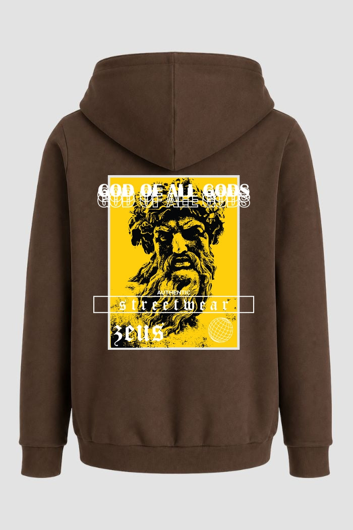 Moletom Canguru Streetwear Unissex Com Capuz | God of all Gods Est.399-400