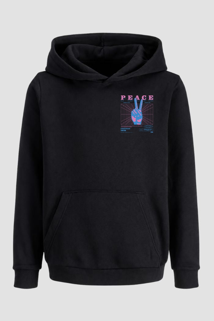Moletom Canguru Streetwear Unissex Com Capuz | Peace Peace Est.403-404