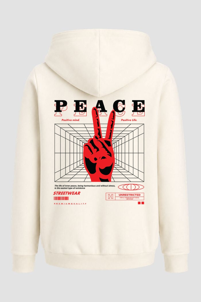 Moletom Canguru Streetwear Unissex Com Capuz | Peace Peace Est.403-404