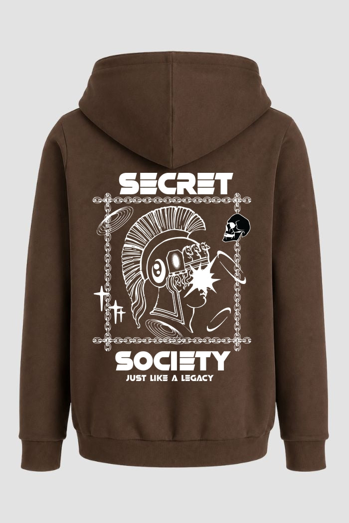 Moletom Canguru Streetwear Unissex Com Capuz | Secret Society Est.405-406