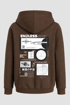 Moletom Canguru Streetwear Unissex Com Capuz | Endless Saturn Est.407-408