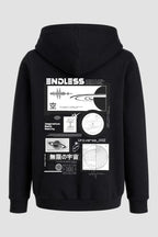Moletom Canguru Streetwear Unissex Com Capuz | Endless Saturn Est.407-408