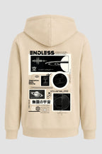 Moletom Canguru Streetwear Unissex Com Capuz | Endless Saturn Est.407-408