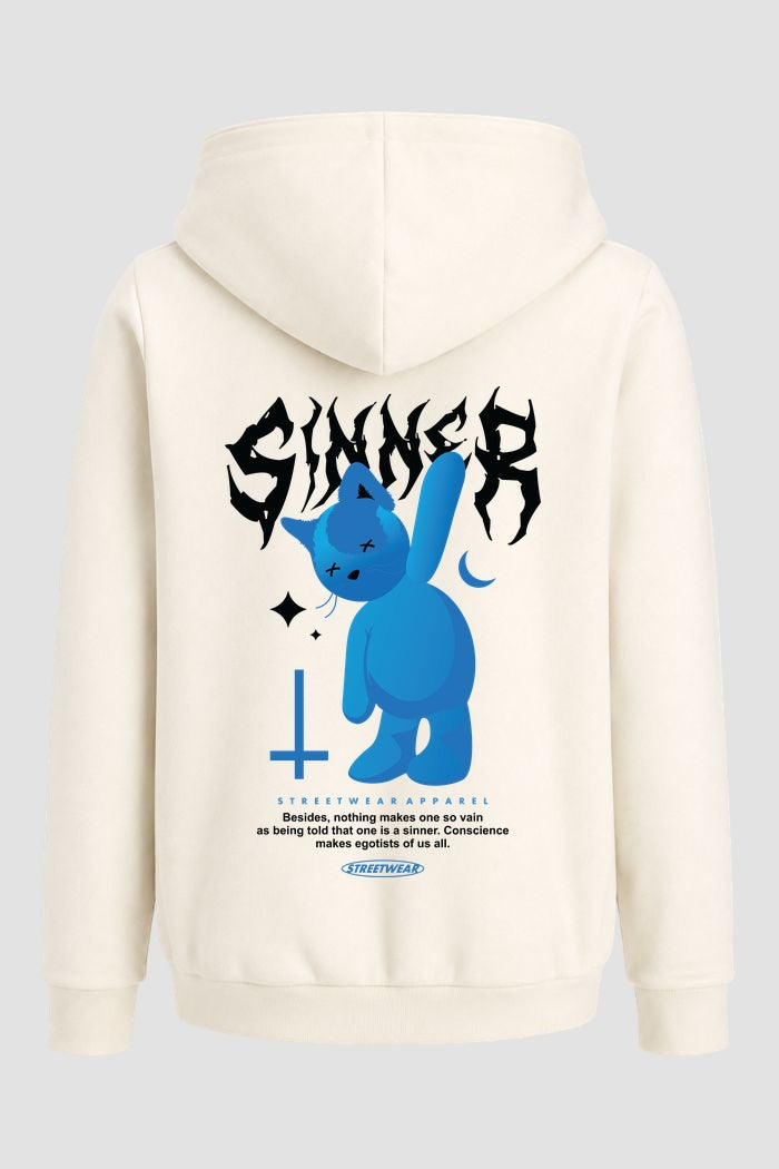 Moletom Canguru Streetwear Unissex Com Capuz | Sinner Est.415-416
