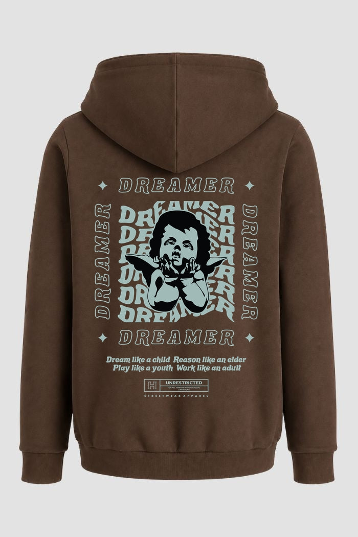 Moletom Canguru Streetwear Unissex Com Capuz | Dreamer Dreamer 417-418