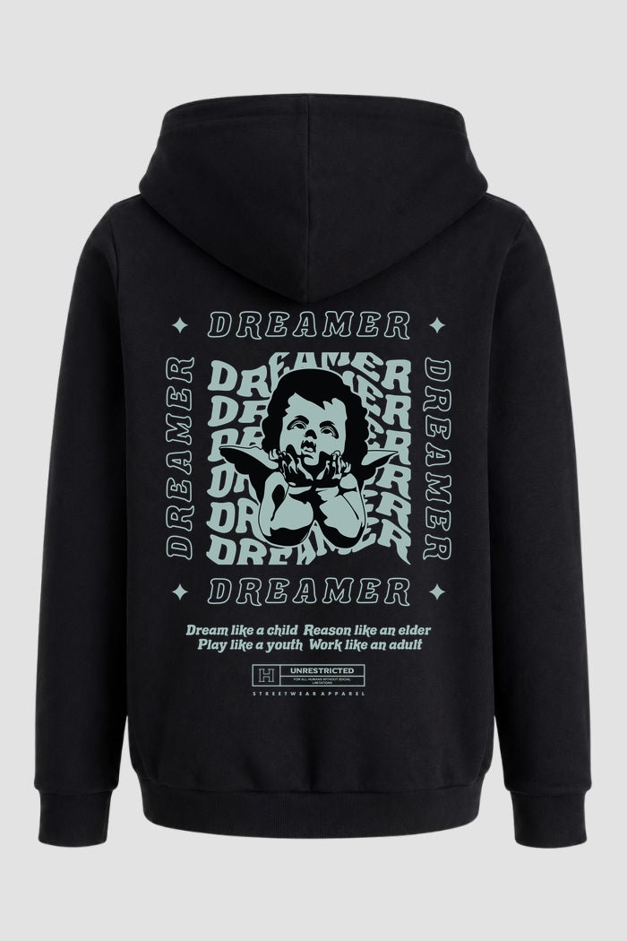 Moletom Canguru Streetwear Unissex Com Capuz | Dreamer Dreamer 417-418