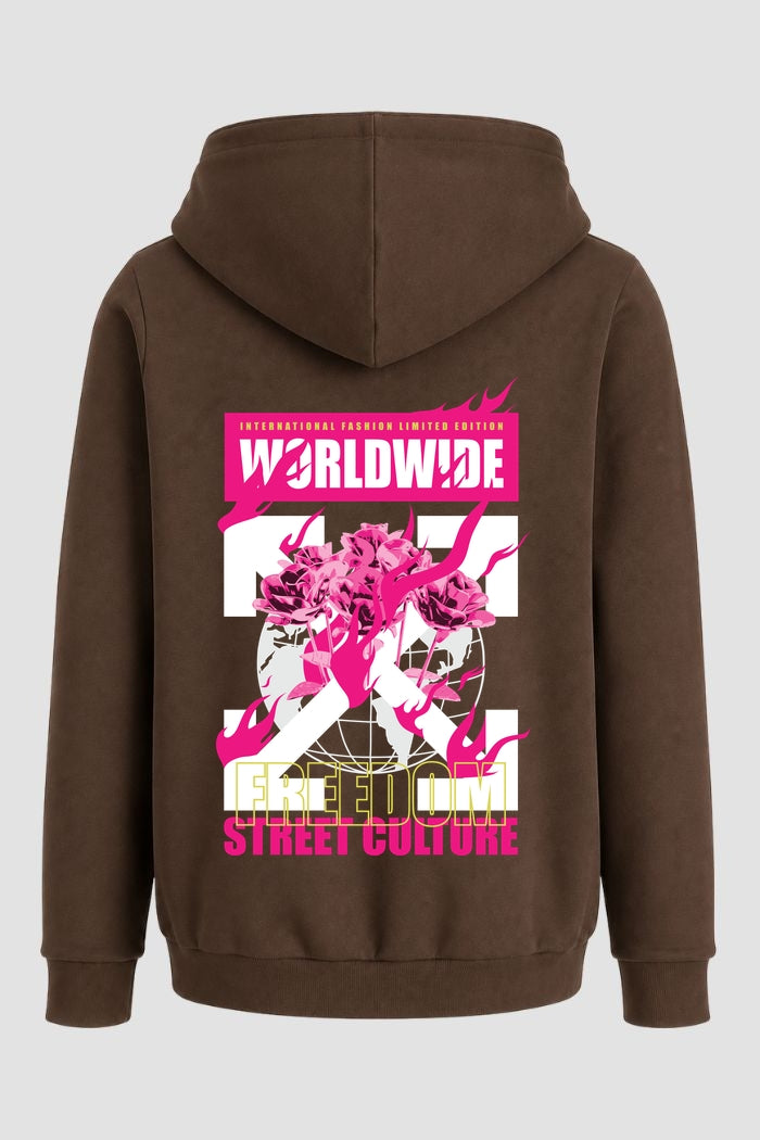 Moletom Canguru Streetwear Unissex Com Capuz | Worldwide Street Culture Est.419-420